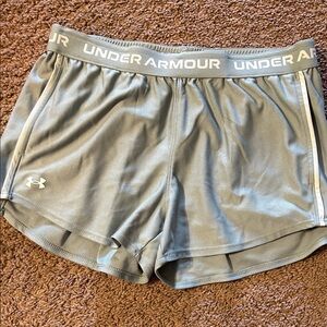 Under Armour Women's Athletic Sage  green Shorts